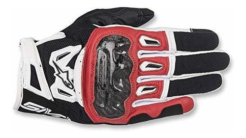 Guante De Motocicleta De Cuero Alpinestars Smx-2 Air Carbon 