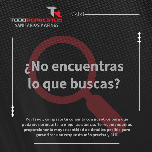 Repuesto De Monocomando Gourmet Flexible Rociador Hd