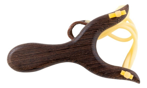 Resortera Hulera De Madera Slingshot + Munición 3/8 50pz