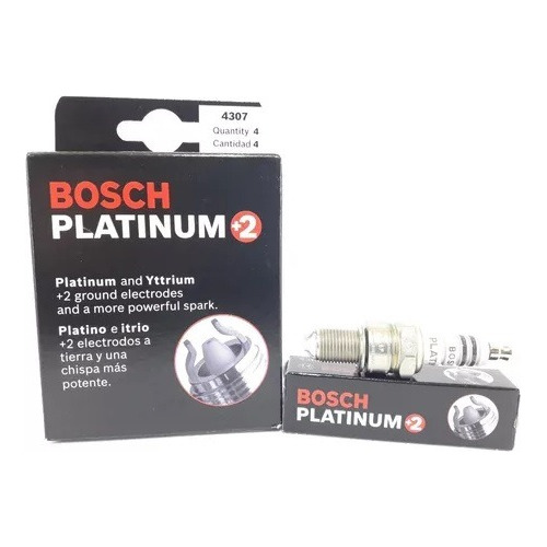 Bujia Bosch Platinum 4307 Corsa Cielo Accent Corolla Y Mas