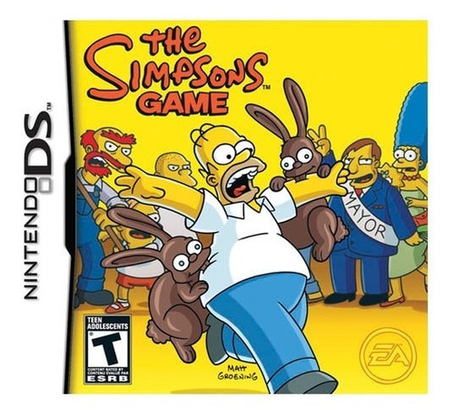 The Simpsons Game Original Garantia Usado Nintendo Ds Vdgmrs