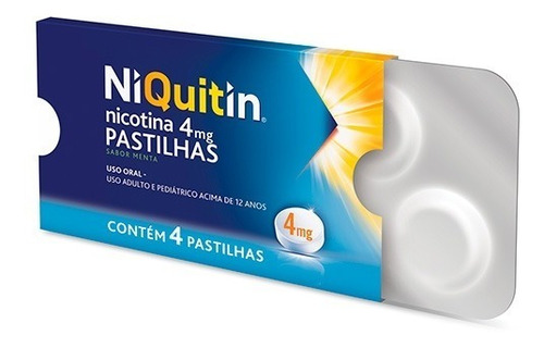 Niquitin 4mg Perrigo 4 Pastilhas