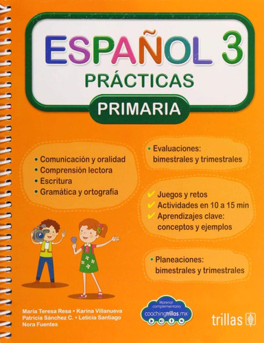 Español 3 Prácticas Primaria Trillas