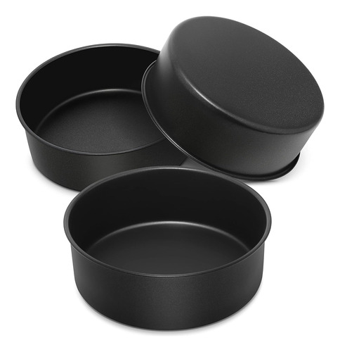 Juego De 3 Moldes Para Pasteles E-far De 8 X 3 Pulgadas, Ace