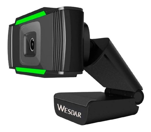 Imagen 1 de 8 de Camara Web Webcam Usb Pc Full Hd 1080p Plug & Play Microfono