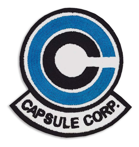 Parche Capsule Corp - Dragon Ball 7 Cm Bordado