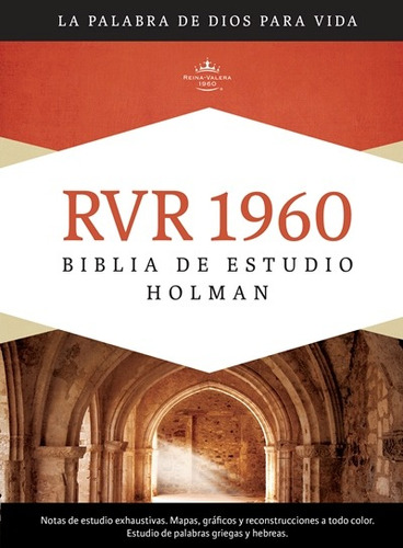 Biblia De Estudio Holman - Tapa Dura Con Indice - Rv 1960