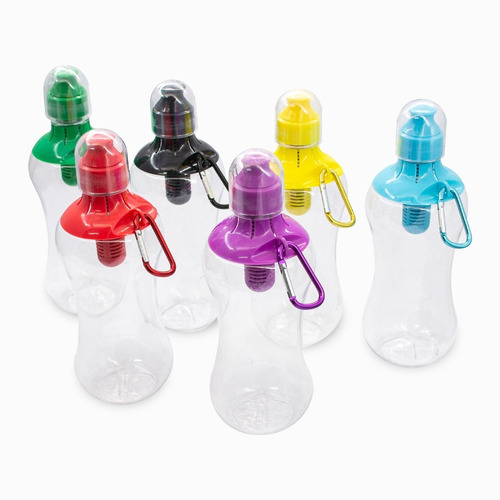 Imagen 1 de 6 de Botella Deportiva Para Colgar Con Pico Regulable