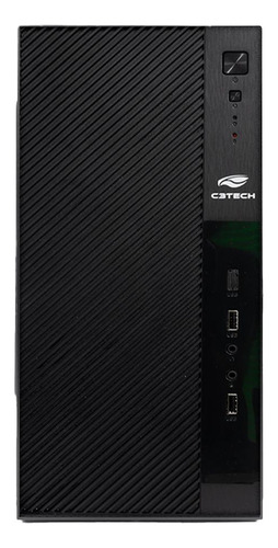 Gabinete Micro-atx C3tech Mt-31bk Com Fonte 200w Preto