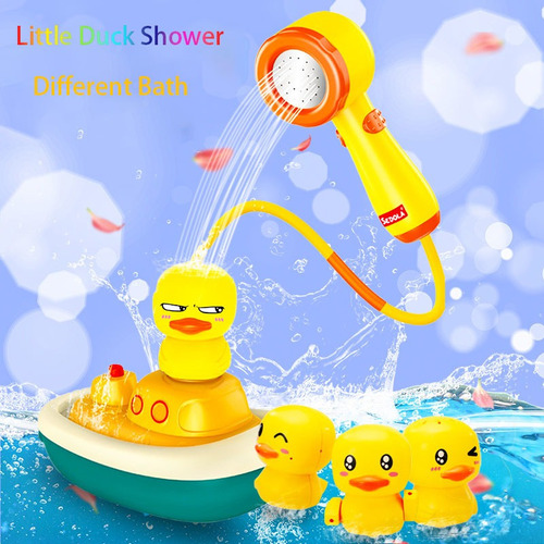 I Aspersor De Pato De Juguete De Baño Eléctrico Para Niños