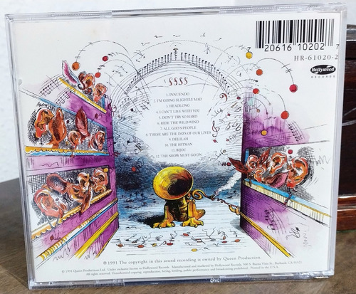 Cd Queen - Innuendo - (made In Usa) (Usado)