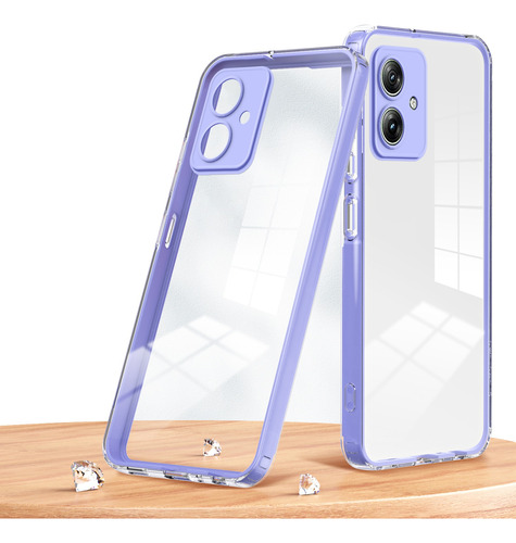 Case Carcasa Funda Silicona Transparente For Moto G54