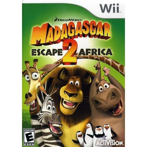 Videojuego Madagascar 2: Escape 2 Africa (wii)