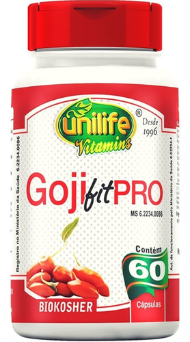 Goji Fit Pro 60 Cápsulas 600mg