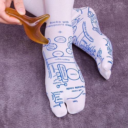 Calcetines De Masaje De Pies Con Herramienta De Masaje 1 Pcs