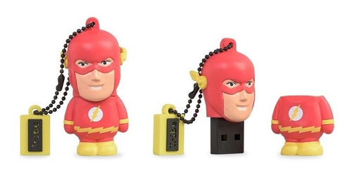 Memoria Usb 8 Gb 2.0 Dc Comics Flash Figura Tribe