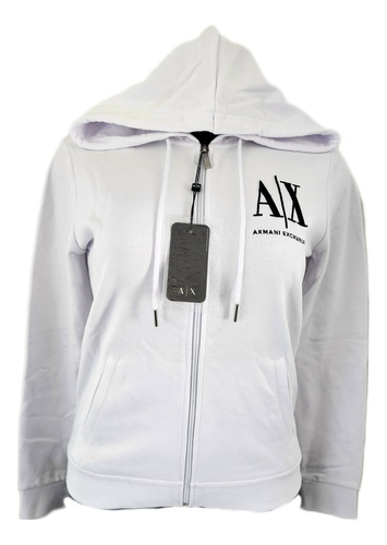 Sudadera Blanca Dama Armani Exchange,  100%original 