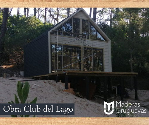 Cabañas Casas En Madera Decks Construcción Carpintero Piria.