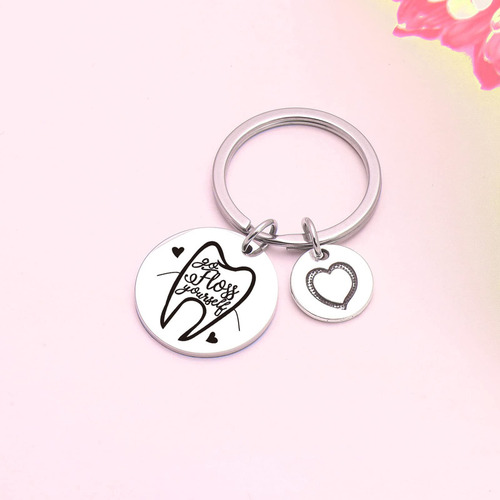 Dzosw Llavero De Dentista, Regalo De Médico, Joyería De Hi