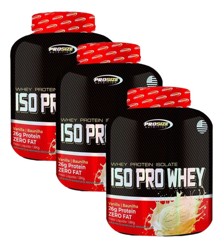 3x Prozise Iso Pro 1.8 - Envio Imediato!!!!