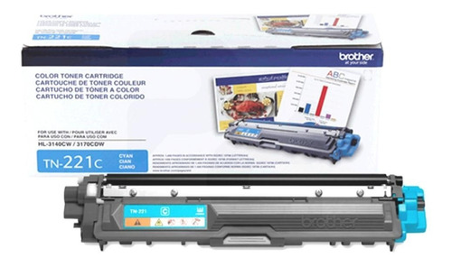 Toner Brother Tn 221 Cyan Original