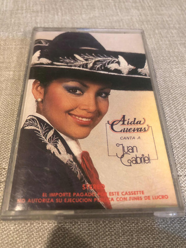Cassette Aida Cuevas Canta A Juan Gabriel  Original Usado