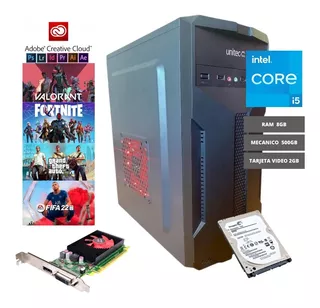 Pc Torre Gamer Core I5 3470 8gb Ram Tarjeta Video R5 340 2gb