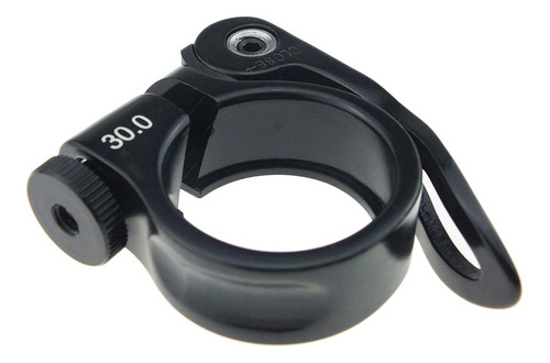 3 Braçadeira De Espigão De Bicicleta Preto 30mm