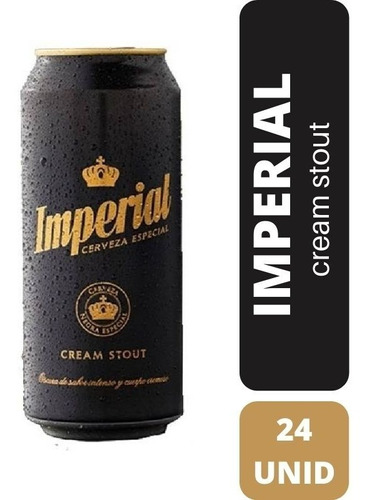 Imagen 1 de 7 de Cerveza Imperial Cream Stout Negra Especialidades 473ml X24