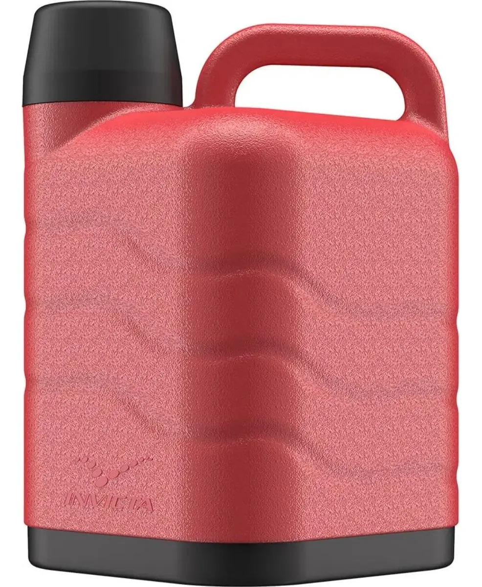 Garrafão Térmico 5 Litros Pro Velvet Invicta Vermelho Com Tampa