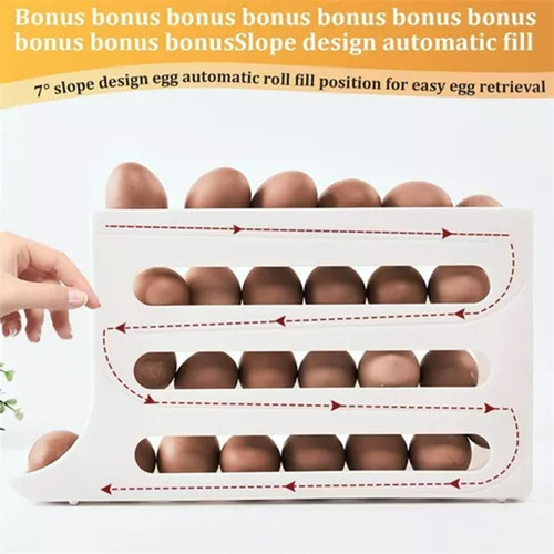 Caja De Almacenamiento For Huevos, Soporte For Huevos De 4 A