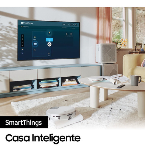 Imagem 6 de 10 de Samsung Smart Tv 50'' Qled 4k 50q65b 2022, Design Slim