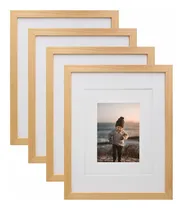 Comprar Marcos De 11 X 14 Marcos De Madera Natural Plexiglás A...