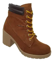 Comprar Botin Dama Tacon Alto Casual Calidad Bonitos Con Agujeta
