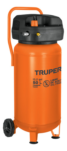 Compresor 50 L Libre De Aceite 60 Hz 13847 Truper