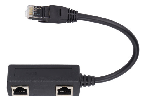 Js Divisor De Cable Ethernet Rj45, Adaptador De 1 A 2