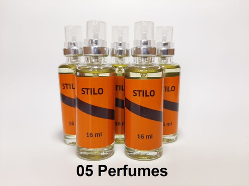 5 Unidades Stilo (masculino) 16 Ml, Fixação Intensa + 20h