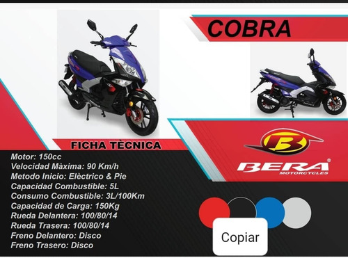 Imagen 5 de 12 de Motos Bera
