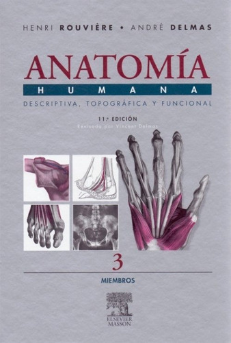 Rouviere Anatomía Humana Miembros Tomo 3