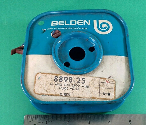 (roll Of 25') Belden 8898-25 18awg Test Prod Wire 10k Vo Eeo