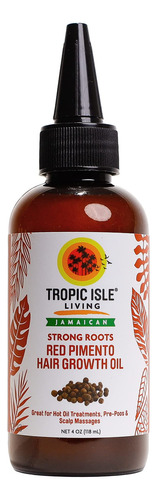 Tropic Isle Living, Aceite De Ricino Negro Jamaicano Y Aceit