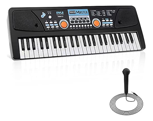 Pyle, Eléctrico 49 Teclas, Teclado De Piano De Karaoke Music