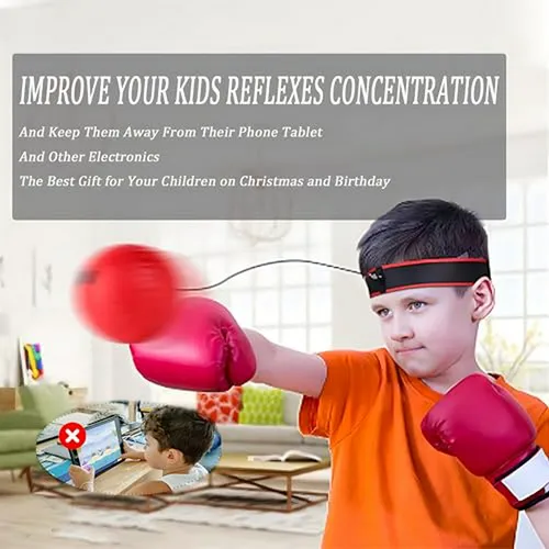 Pelota De Boxeo Para Niños Y Adultos, Con 4 Niveles De Dific