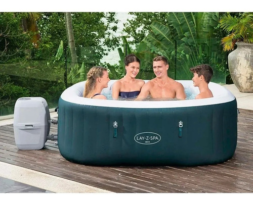 Imagen 8 de 9 de Lay-z Spa Ibiza Jacuzzi Hidromasaje Bestway 60015 4-6 Pers.
