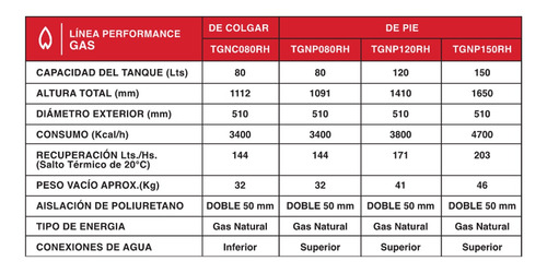 Termotanque Rheem Gas 150 Litros Carga Superior De Apoyar