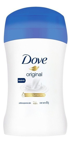 Antitranspirante Dove Barra Original 50gr Protección 48hs