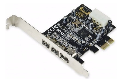 Placa Firewire 800/400 Pci-e Ieee 1394b - 1394a Chip Texas