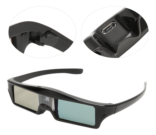 Rechargeable 3d Glasses Dlp Usb Active Shutter For All Dlp