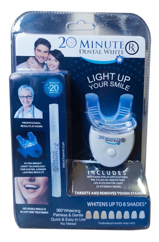 Blanqueador Dental Instantaneo 20 Minutos Dental White