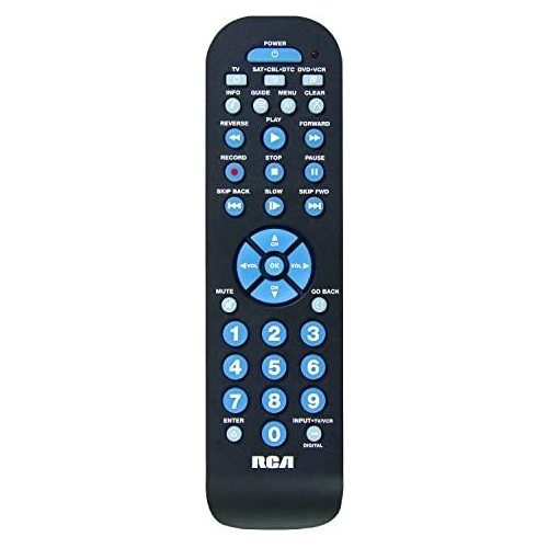 Control Remoto Universal De 3 Dispositivos Rca Mw5go